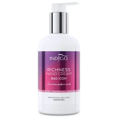 Indigo Nails Lab Professional Wellness Home SPA, Bad Icon Richness Hand Carem (Krem do rąk)