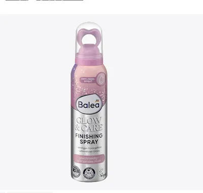 Balea Glow & Care, Finishing Spray (Spray do stylizacji włosów)