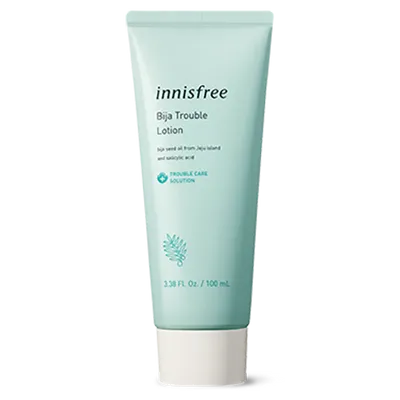 Innisfree Bija Trouble Lotion (Pielęgnujący lotion do skóry problematycznej)