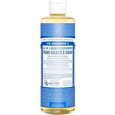 Dr. Bronner's Pure-Castile Liquid Soap Peppermint (Mydło w płynie)