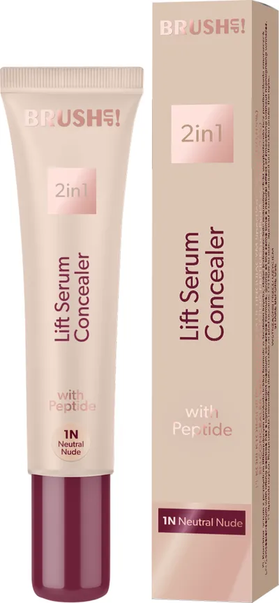 Brush Up by Maxineczka 2in1 Lift Serum Concealer with Peptide (Korektor-serum z peptydem liftingującym 2w1)