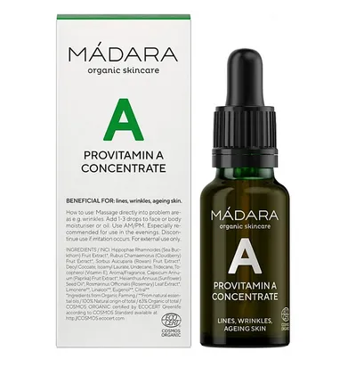 Madara Organic Skincare Provitamin A Concentrate (Olejek do twarzy)