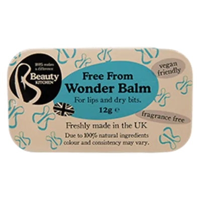 Beauty Kitchen UK Ltd. Free From Wonder Balm for Lips and Dry Bits (Głęboko nawilżający i odżywczy balsam do ust)