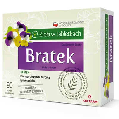 Colfarm Bratek, Tabletki powlekane