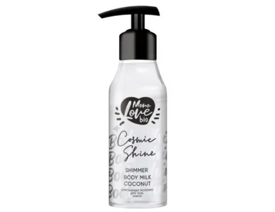 Mono Love Bio Cosmic Shine Shimmer Body Milk Coconut (Kokosowe zmiękczające mleczko do ciała z drobinkami)