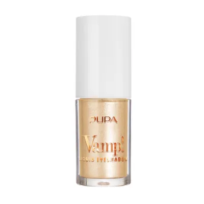 PUPA Vamp! Shine Bright, Liquid Eyeshadow (Połyskujący cień do powiek w płynie)