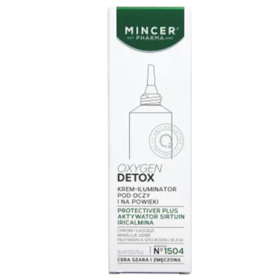 Mincer Pharma Oxygen Detox, Krem-iluminator pod oczy i na powieki No. 1504