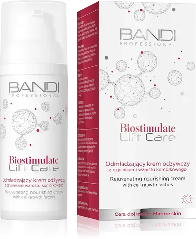 Bandi Biostimulate Lift Care, Odmładzający krem odżywczy z czynnikami wzrostu komórkowego