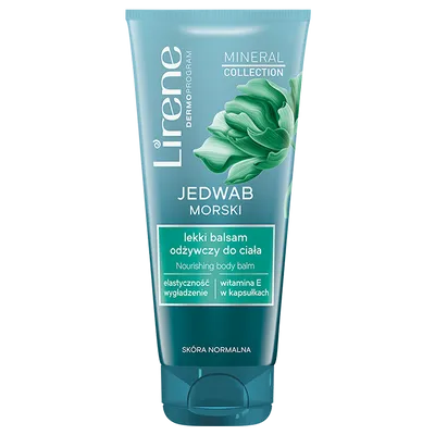 Lirene Dermoprogram Mineral Collection, Balsam do ciała odżywczy z jedwabiem morskim