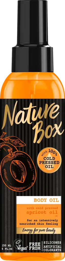 Nature Box Olejek do ciała z olejem z moreli