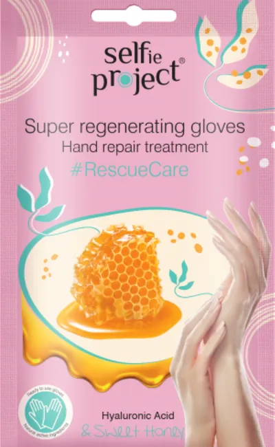 Selfie Project #RescueCare Super Regenerating Gloves (Intensywnie regenerujące rękawiczki)