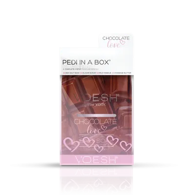 Voesh Chocolate Love Pedi In A Box Deluxe (Zestaw do pedicure)