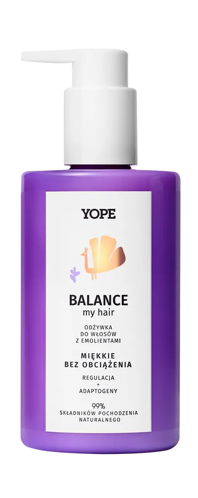 Yope Bounce My Hair, Balance, Odżywka do włosów z emolientami
