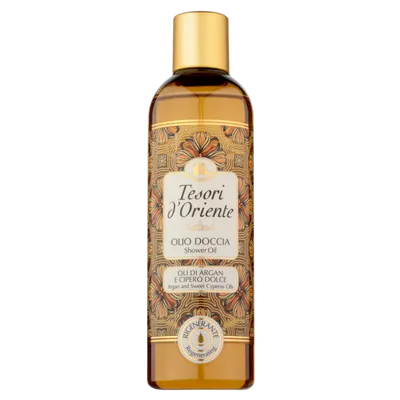 Tesori d'Oriente Olio Doccia Olio di Argan e Cipero Dolce [Shower Oil Argan & Cyperus] (Olejek pod prysznic)