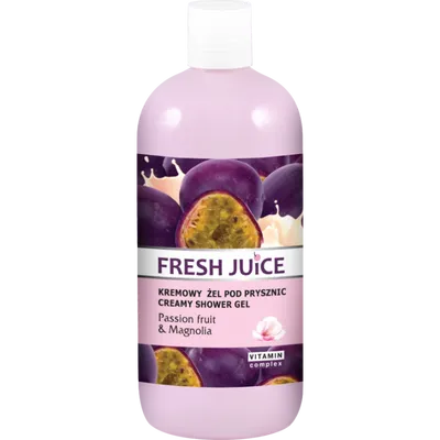 Fresh Juice Kremowy żel pod prysznic `Passion Fruit & Magnolia`