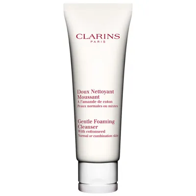 Clarins Doux Nettoyant Moussant [Gentle Foaming Cleanser With Shea Butter] (Łagodna emulsja myjąca do cery suchej i wrażliwej)