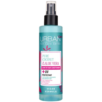 Urban Care Hair Care Series, Pure Coconut & Aloe Vera, Leave-in Hair Conditioner (Odżywka do włosów w sprayu)
