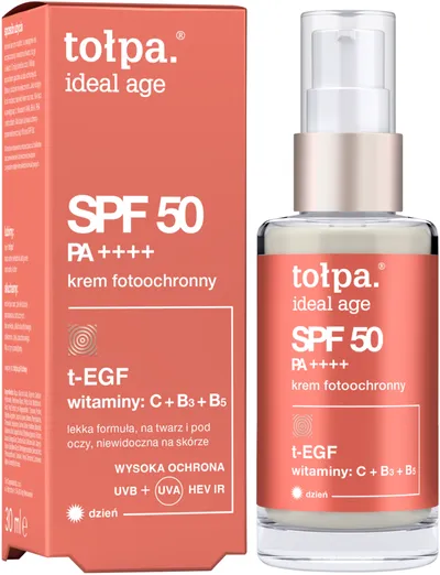 Tołpa Ideal Age, Krem fotoochronny  SPF 50 PA++++