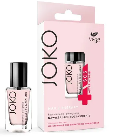 Joko Vege,SOS After Hybrid Nails Therapy Moisturizing and Brightening Conditioner (Odżywka do paznokci `Nawilżające rozjaśnienie`)