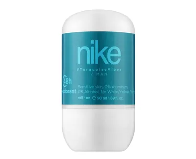 Nike Turquoise vibes Deodorant Roll-on for Man 48 H (Dezodorant w kulce)