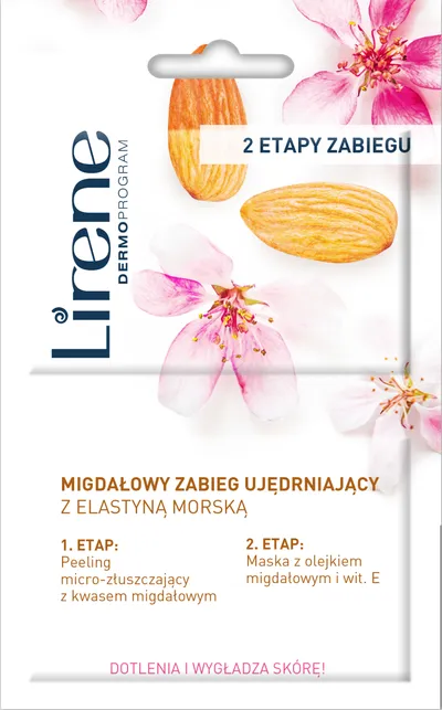 Lirene Dermoprogram Migdałowy zabieg ujędrniający z elastyną morską
