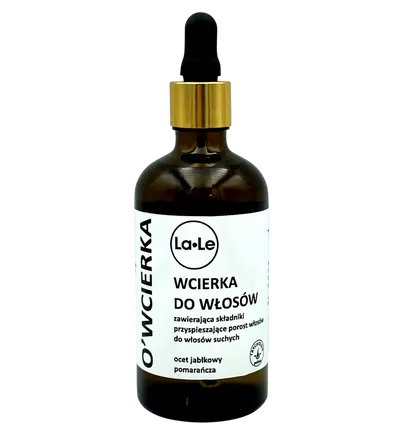 La-Le Wcierka do włosów `Ocet jabłkowy & pomarańcza`