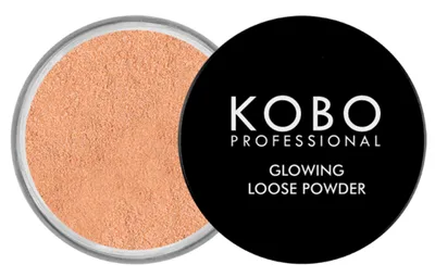 Kobo Professional Glowing Loose Powder (Rozświetlający puder sypki)