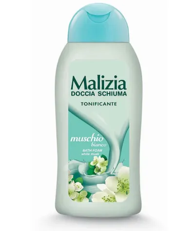 Malizia White Musk, Bath Foam (Białe piżmo, Żel pod prysznic)