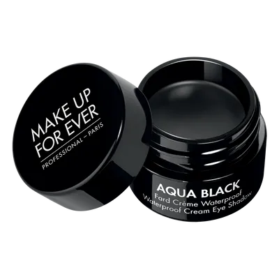 Make Up For Ever Aqua Black, Waterproof Cream Eyeshadow (Wodoodporny cień w kremie)
