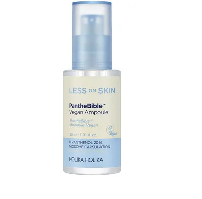 Holika Holika Less On Skin, Panthebible Vegan Ampoule (Łagodząca ampułka do twarzy)