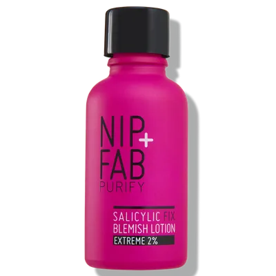 Nip+Fab Purify, Salicylic Fix Blemish Lotion Extreme 2% (Płyn na wypryski z kwasem salicylowym 2%)
