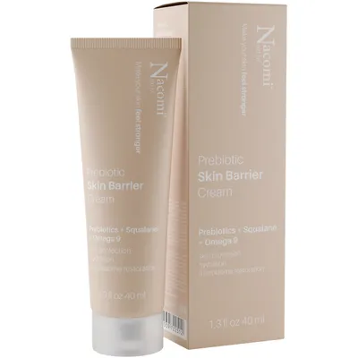 Nacomi Next Lvl, Make Your Skin Feel Stronger, Prebiotic Skin Barrier Cream (Ultranawilżający krem do twarzy z prebiotykami, skwalanem i Omega 9)