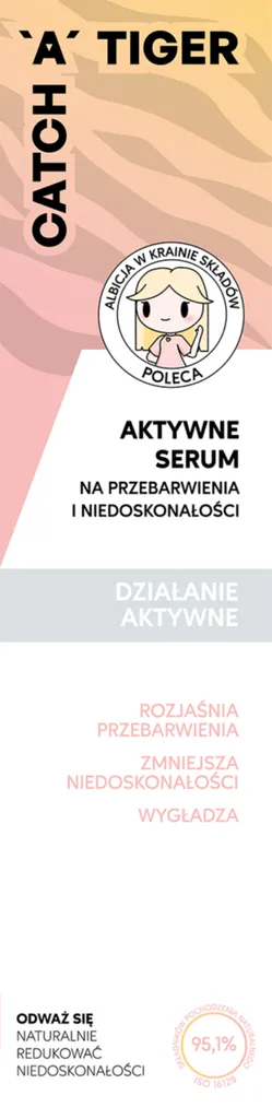 Catch A Tiger Aktywne serum na przebarwienia i niedoskonałości