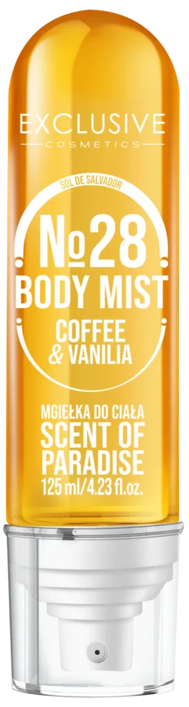Exclusive Cosmetics No 28, Coffee &Vanilia, Body Mist (Mgiełka do ciała)