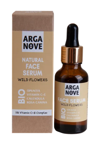 Arganove Serum antyoksydacyjne z witaminą C `Dzikie kwiaty`