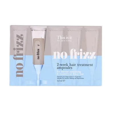 This is it No Frizz 2-Week Hair Treatment Ampoules (Ampułki wygładzające włosy)