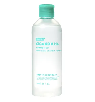 Frankly Cica 80 & HA Toner (Tonik do twarzy o działaniu kojącym)