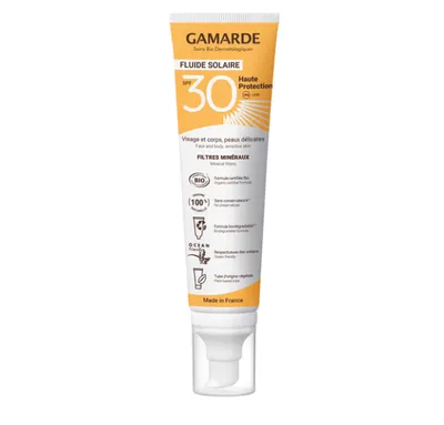 Gamarde Fluide Solaire SPF 30 (Emulsja do opalania do twarzy i ciała)