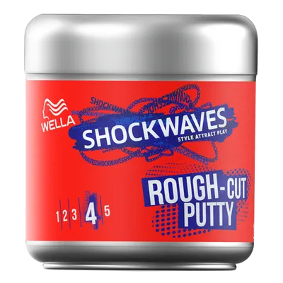 Wella Shockwaves, Rough-Cut Putty (Pasta do stylizacji włosów)