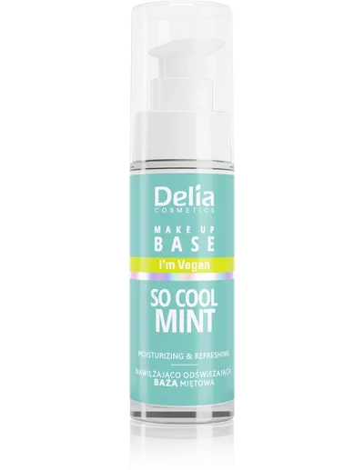 Delia Make Up Base So Cool Mint (Miętowa baza nawilżająco-odświeżająca)