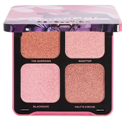 Revolution Beauty (Makeup Revolution) Makeup Revolution x Batman, Dangerous Love Highlighter Palette (Paletka rozświetlaczy)