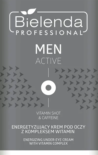 Bielenda Professional Men Active, Energetyzujący krem pod oczy z kompleksem witamin