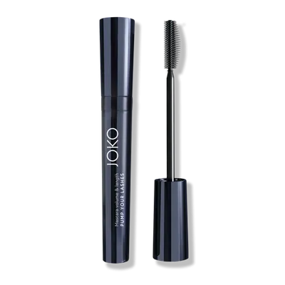 Joko Pump your Lashes, Volume and Lenght Mascara (Pogrubiająco-wydłużający tusz do rzęs)