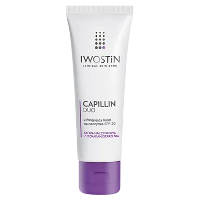 Iwostin Capillin Duo, Liftingujący krem na naczynka SPF 20