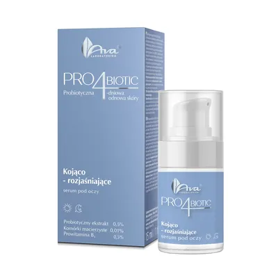 Laboratorium Kosmetyczne AVA Pro4biotic, Kojąco-rozjaśniające serum pod oczy