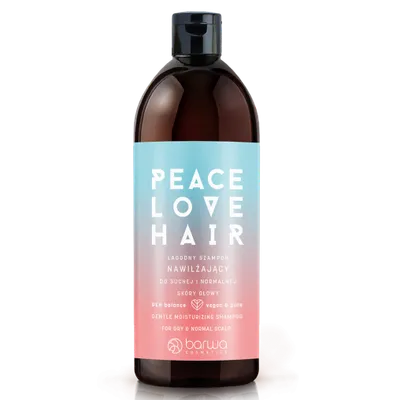 Barwa Peace Love Hair, Łagodny szampon nawilżający