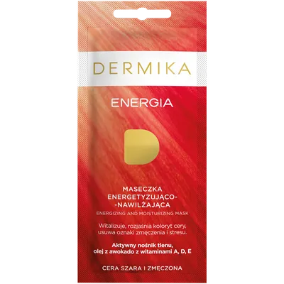 Dermika Maseczka energetyzująco - nawilżająca `Energia`