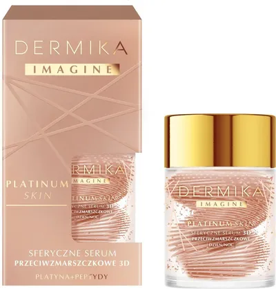 Dermika Imagine, Platinum Skin, Sferyczne serum przeciwzmarszczkowe 3D