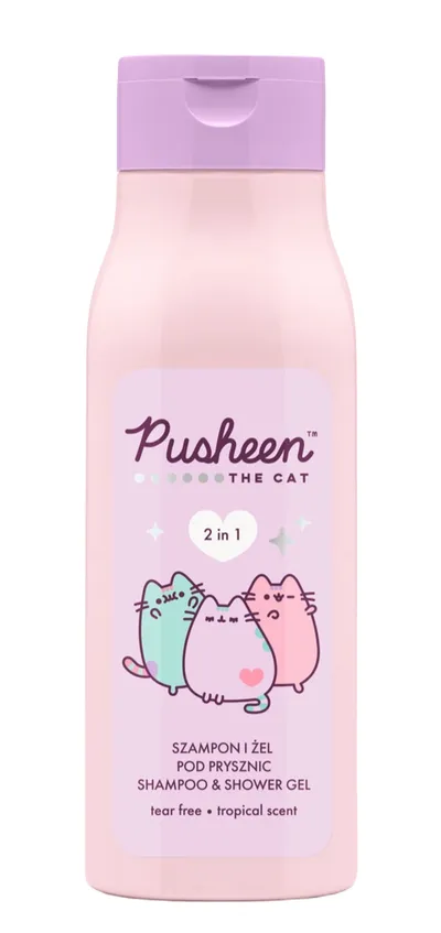 The Beauty Care Company Pusheen, 2 in 1 Shampoo & Shower Gel (Szampon i żel pod prysznic)