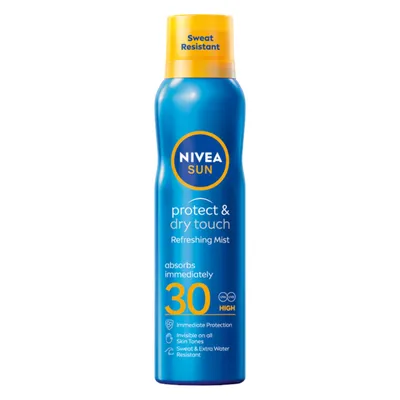 Nivea Sun, Protect & Dry Touch Refreshing Mist SPF 30 (Mgiełka do opalania SPF 30)